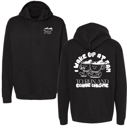 Run and chisme Sudadera