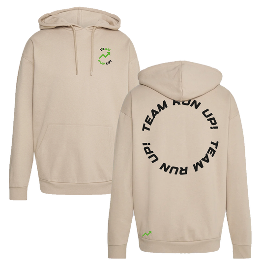 Sudadera beige Run UP!